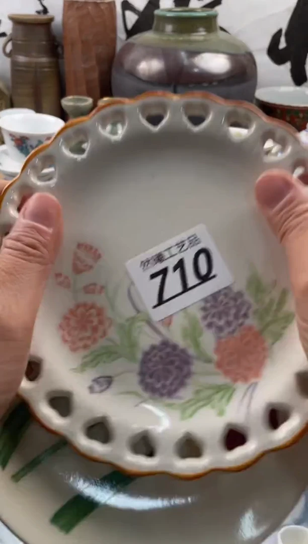 【闪购商品】瓷片710然曦海外工艺品18包邮