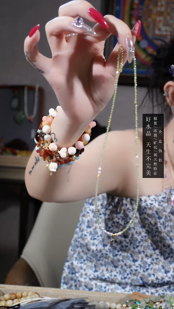 银S925镶嵌颈饰水晶修****?颈链