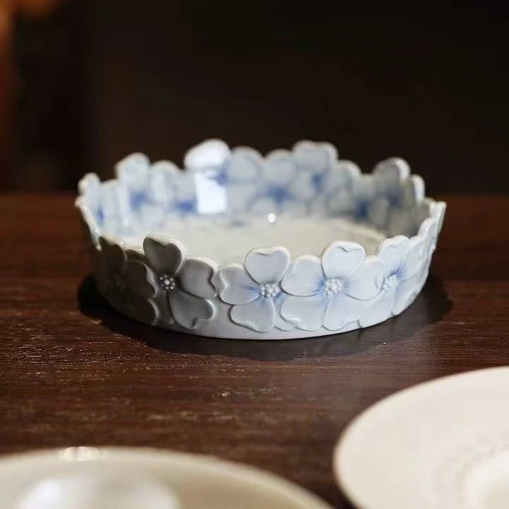 灵源山房-青樵轩樱花堆雕壶承