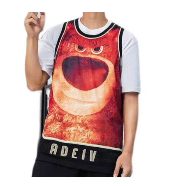 夏季宽松速干透气篮球背心 8205