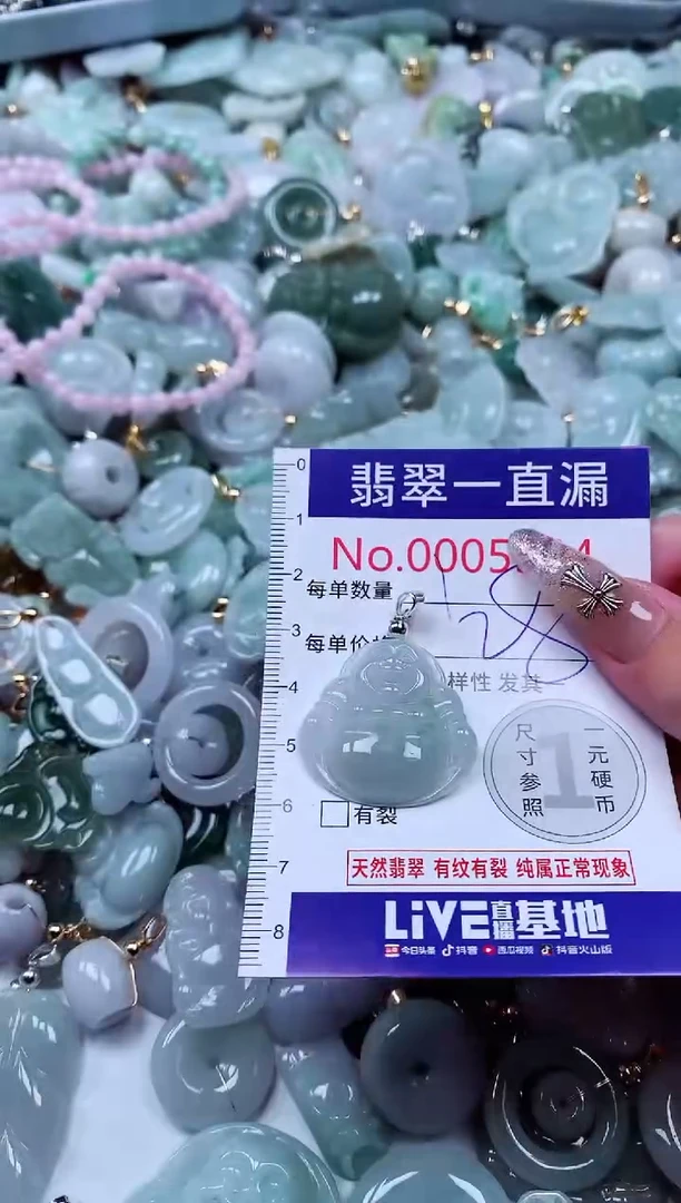 翡翠未镶嵌吊坠(不含链)5304