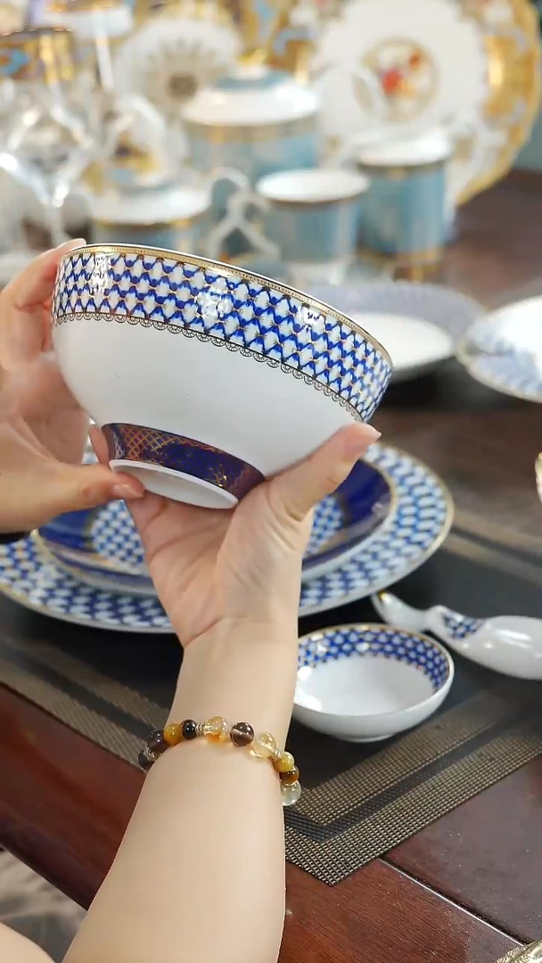 瓷片6英寸面碗1个