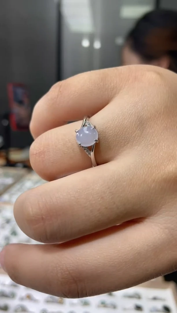 未镶嵌戒指翡翠天然翡翠A货4多样性发一