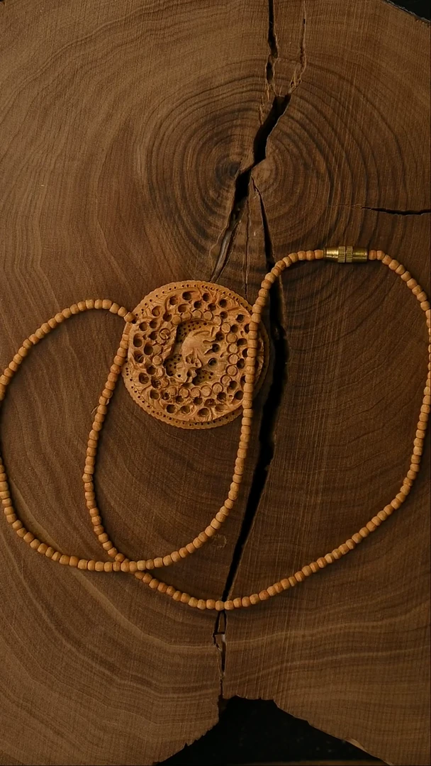 檀香木其他挂坠-H