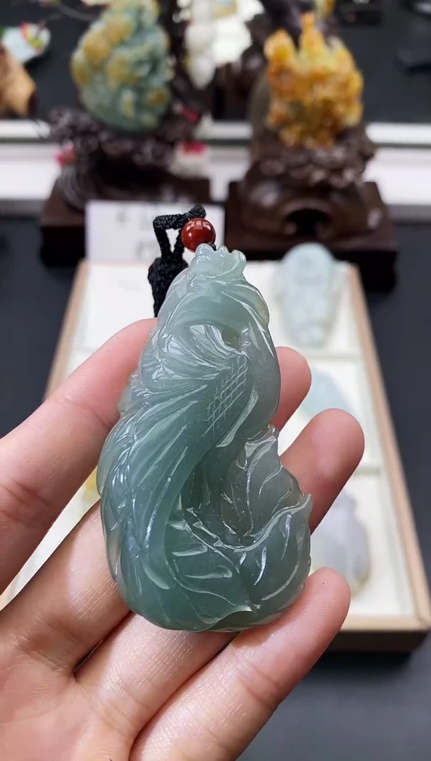 颈饰未镶嵌翡翠天然缅甸A货翡翠