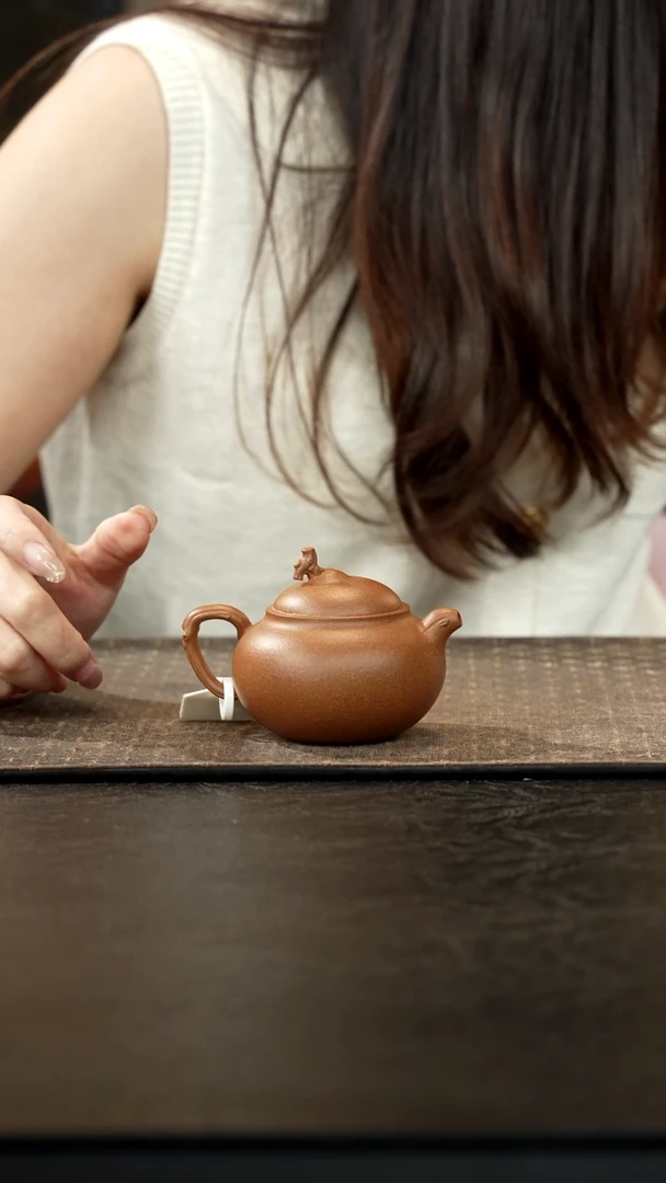 茶壶紫砂老段泥瓜语150cc