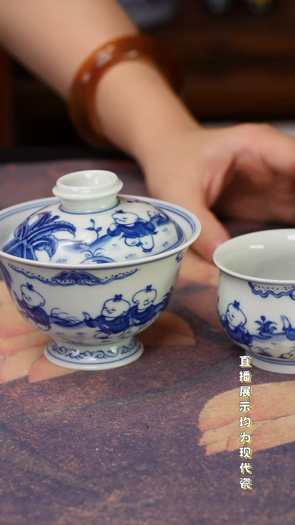 景德镇纯手工手绘陶瓷杯