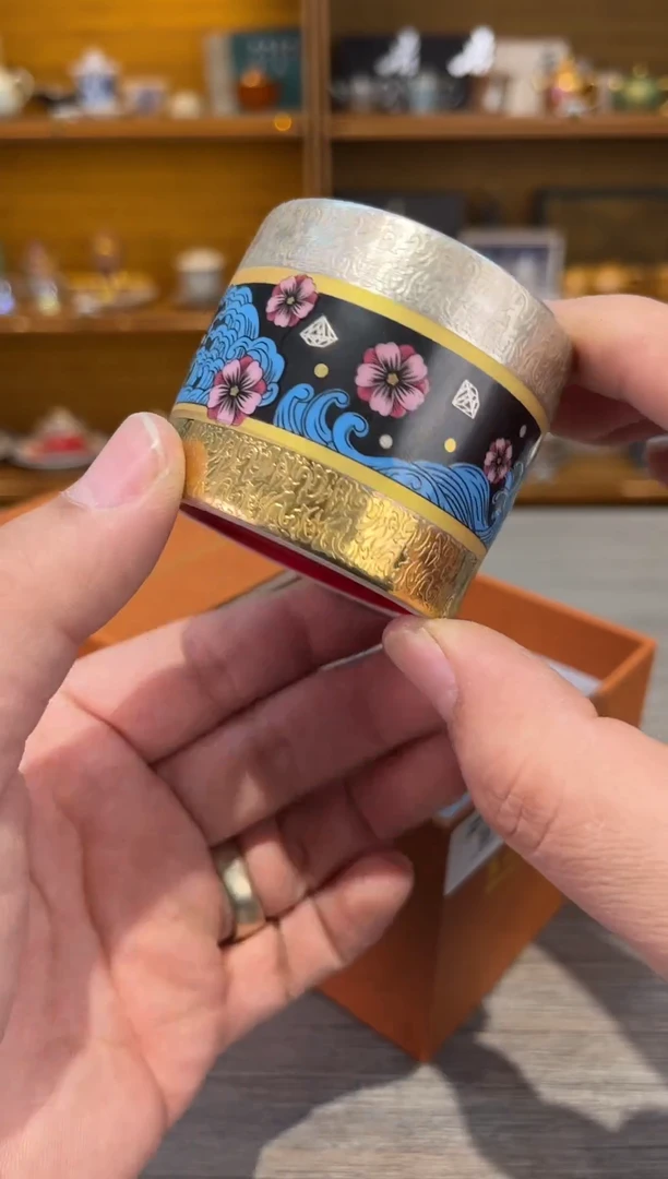 【闪购商品】大鱼海棠银杯茶具茶具