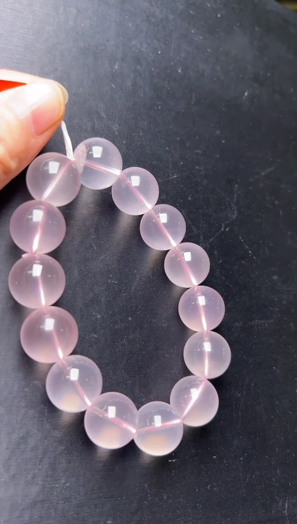 未镶嵌手串水晶星光粉手串16m+ M52177X