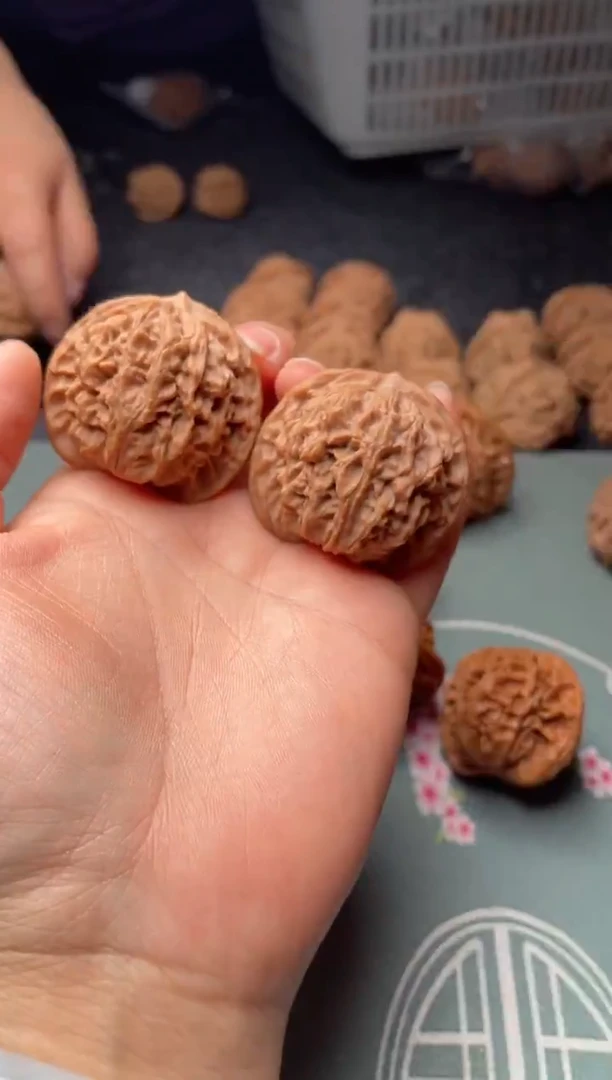 把件文玩核桃w131  盘龙纹 41尺