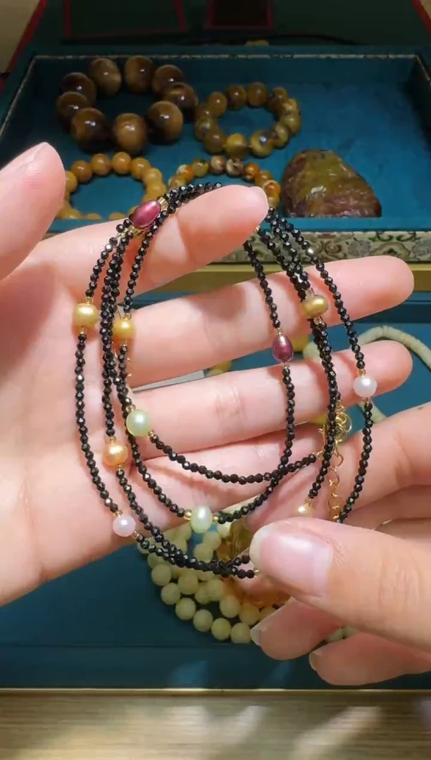 颈饰未镶嵌淡水珍珠多样性发一104