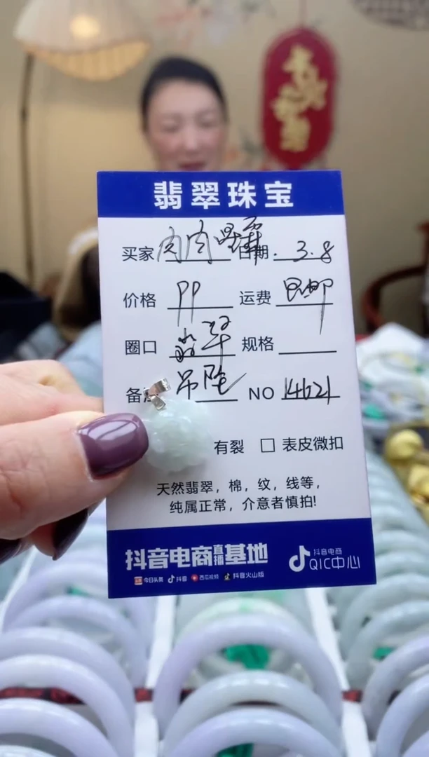 【闪购商品】翡翠颈饰未镶嵌00014621