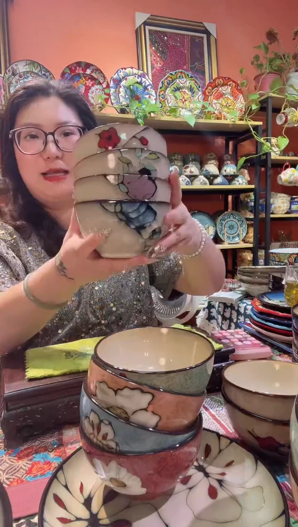 瓷片4只米饭碗福利价格