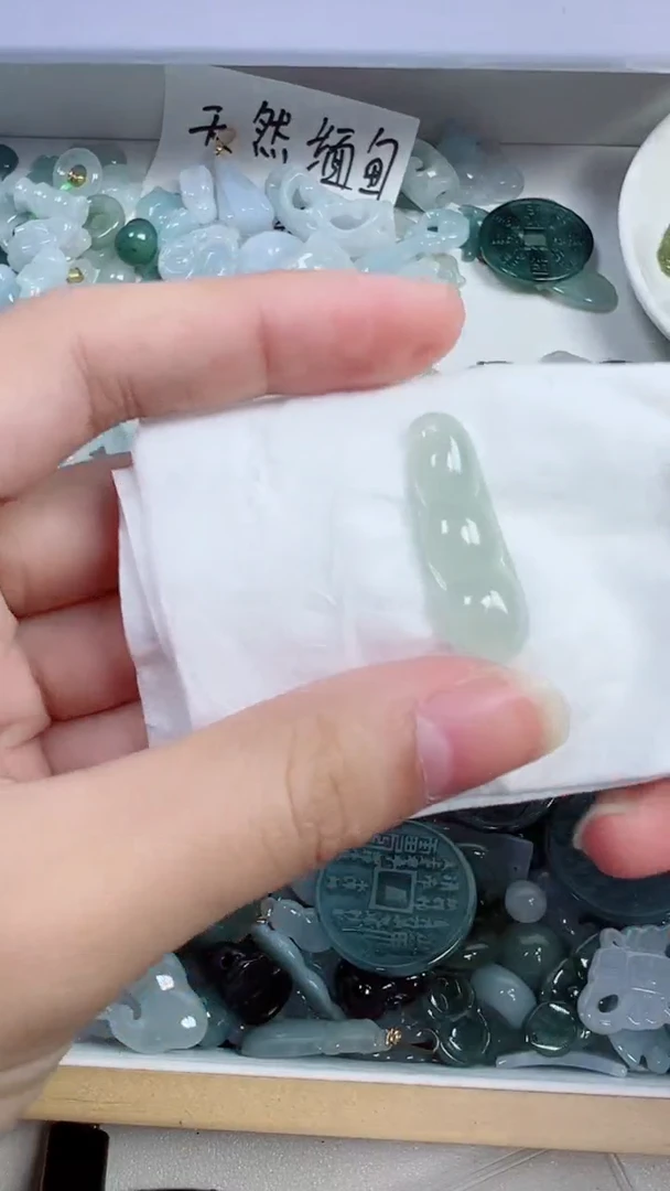 散珠翡翠247号链接，A货翡翠