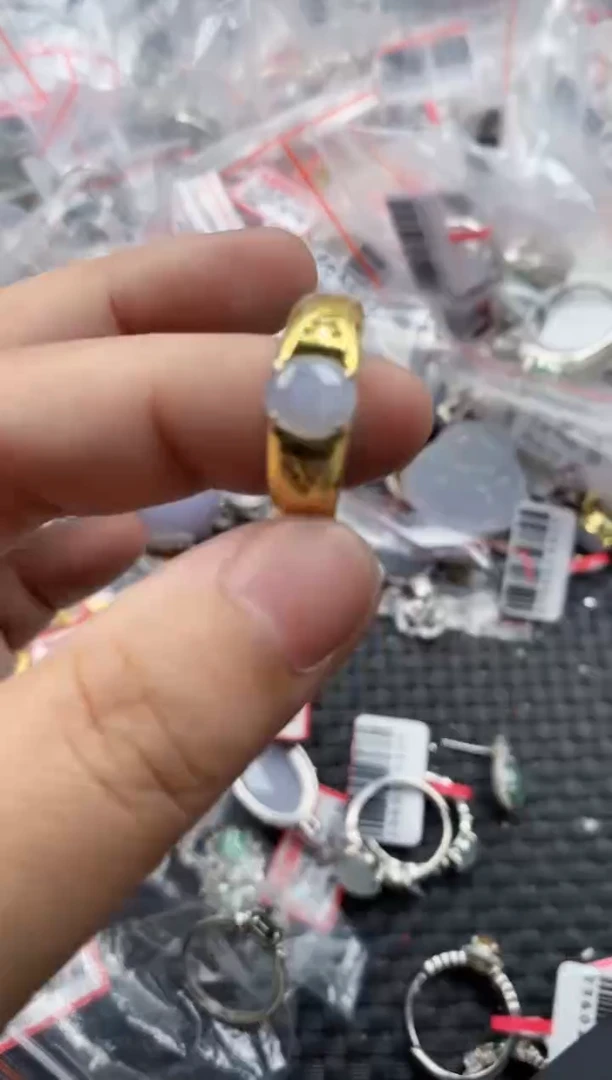 银S925镶嵌戒指翡翠88888   2