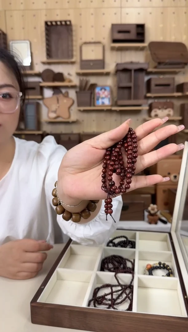 木印度小叶紫檀多圈手串