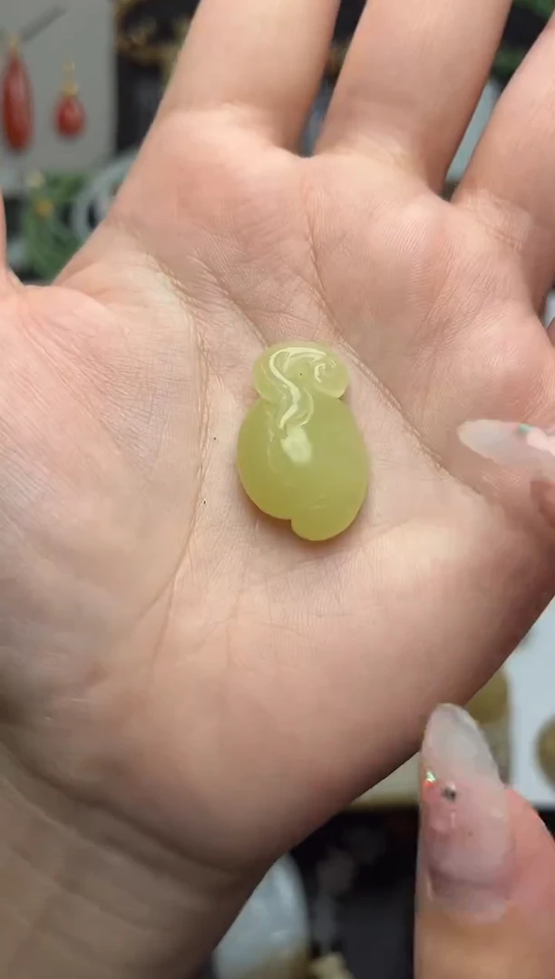 颈饰未镶嵌和田玉鸟