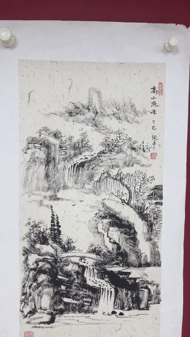 国画黄德中老师两平尺