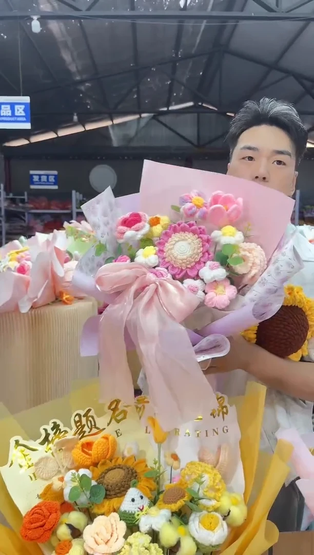 非遗手工定制花束，孤品清仓！！