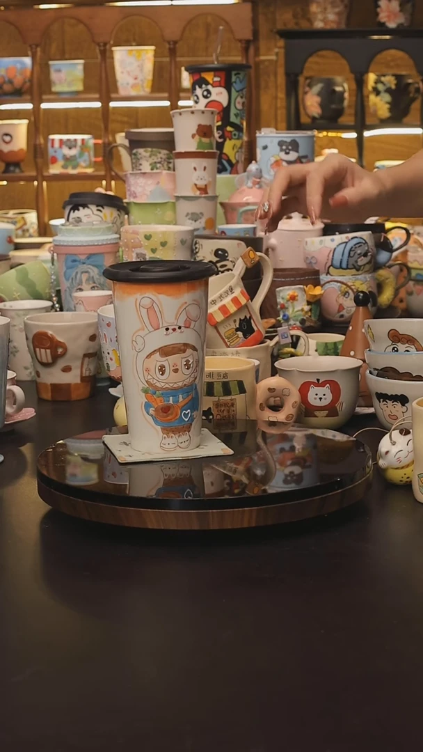 景德镇釉下彩绘设计师款式陶瓷