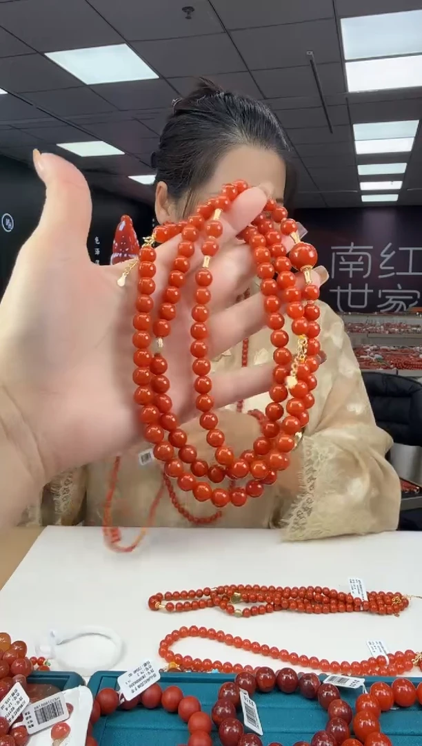 未镶嵌珠串南红玛瑙多样发其一/98096501480