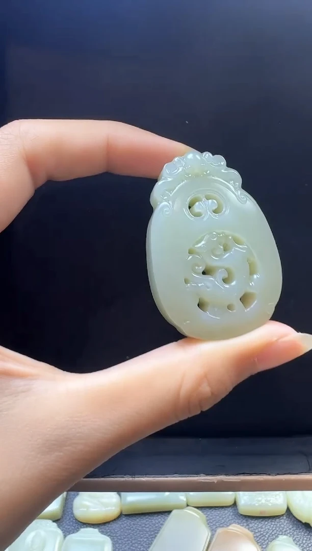 吊坠(不含链)未镶嵌和田玉5