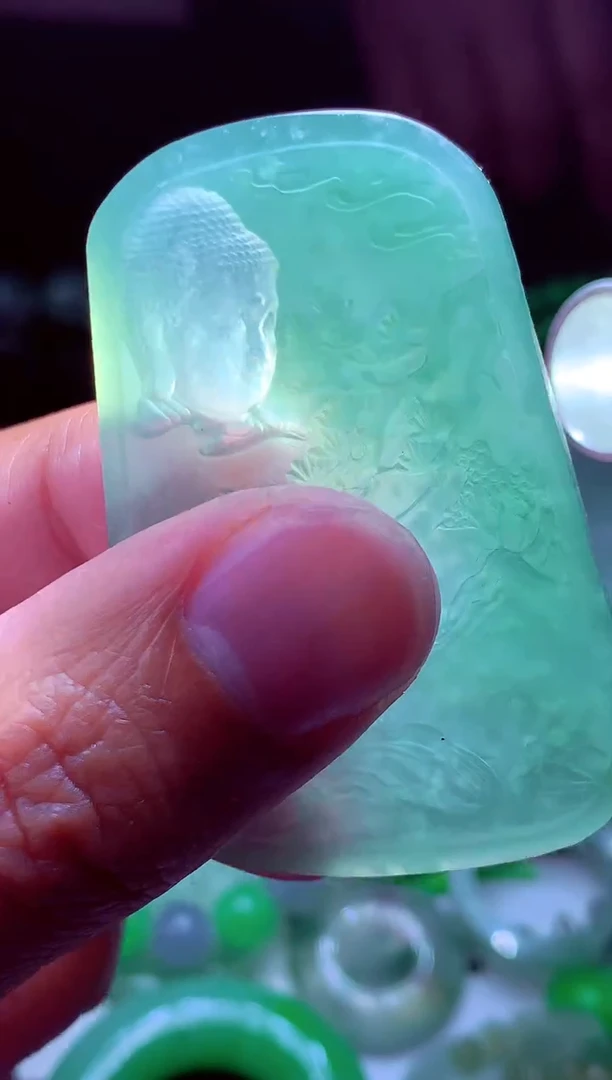 未镶嵌定制翡翠君*#翡翠毛货定制