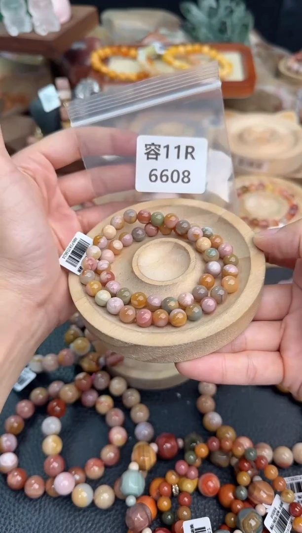 石英质玉手链未镶嵌奶****︒11R6608