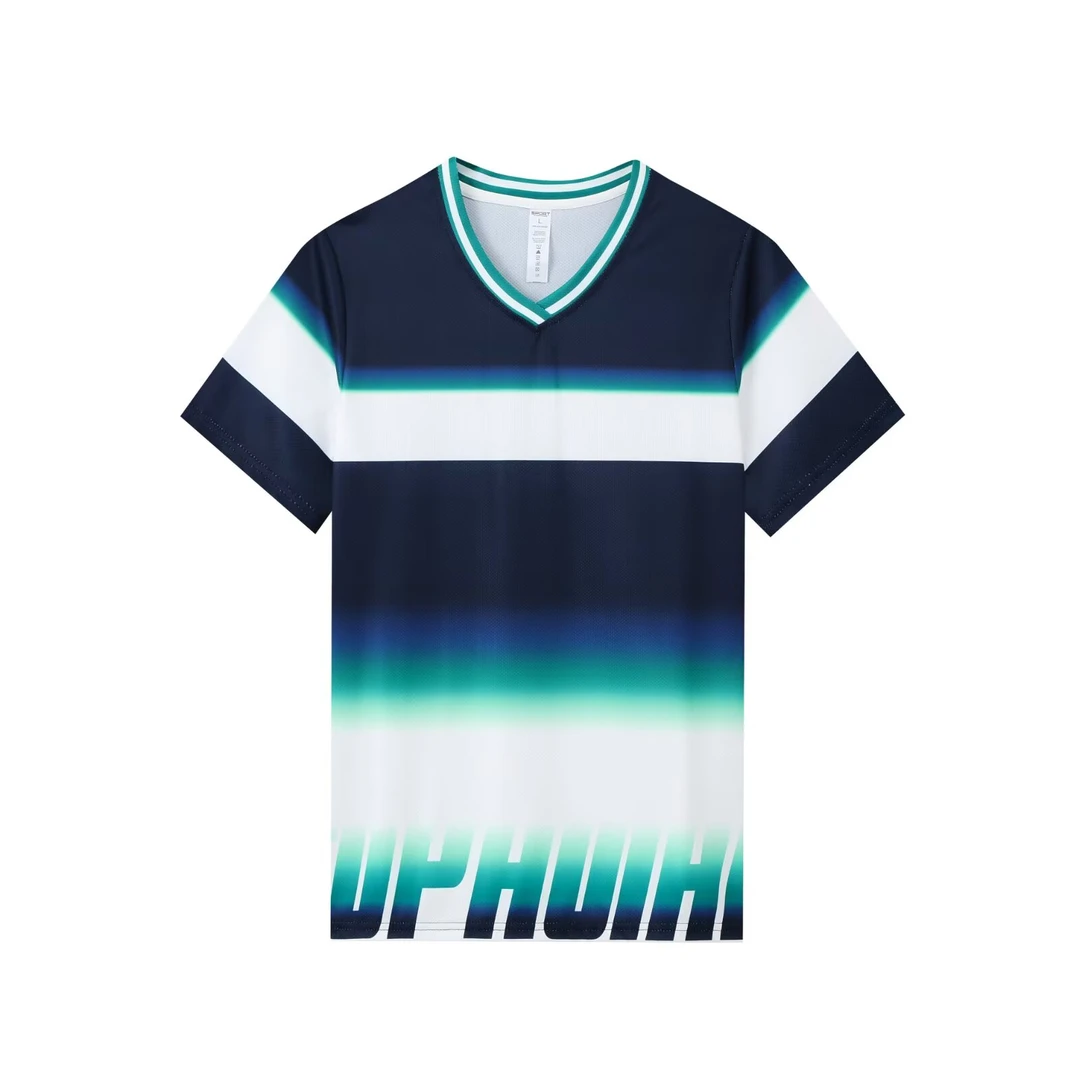 透气装备速干羽毛球服夏季男女款短袖上衣情侣比赛服装定制夏运动