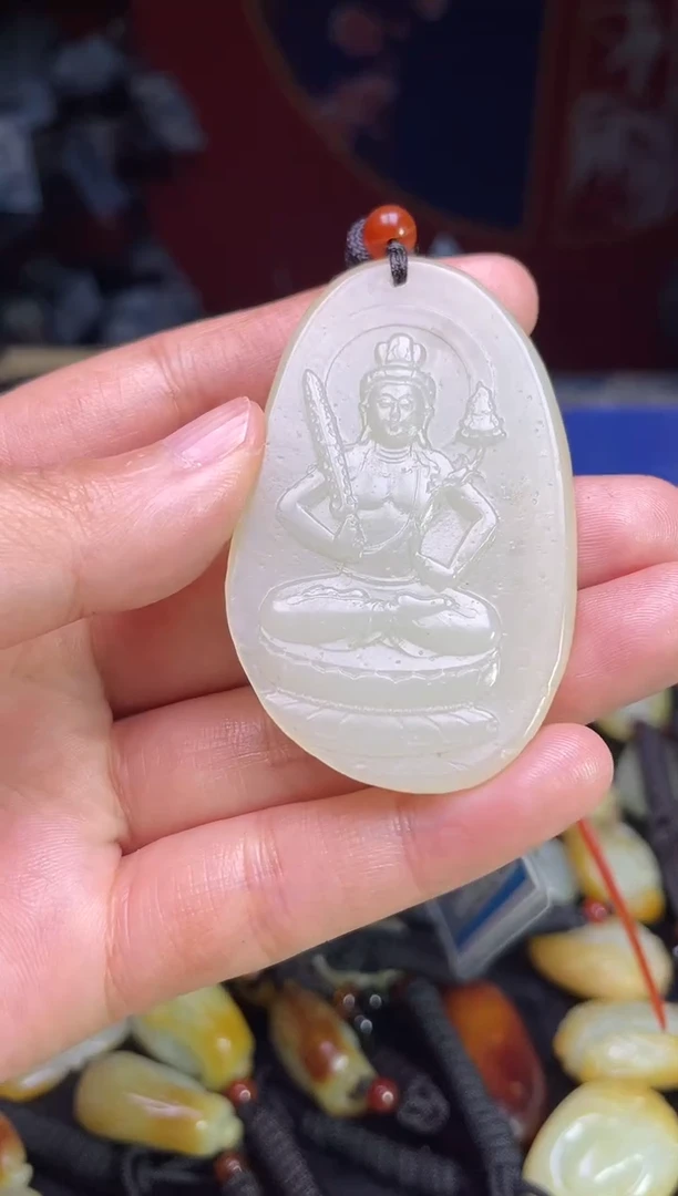 颈饰未镶嵌和田玉123