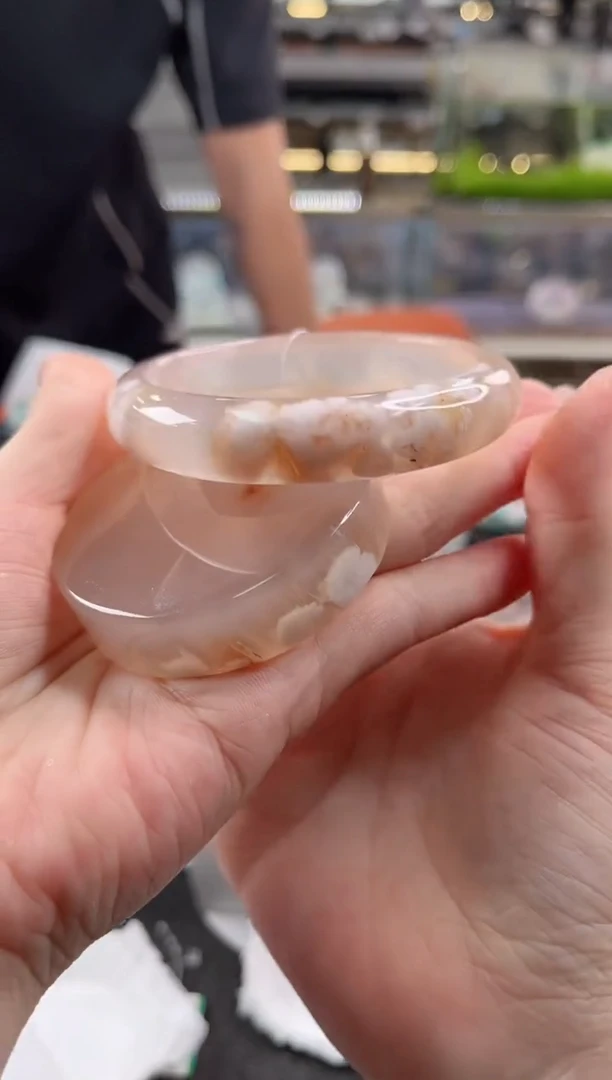 未镶嵌手镯石英质玉59圈口 （赠品镯心）3889413