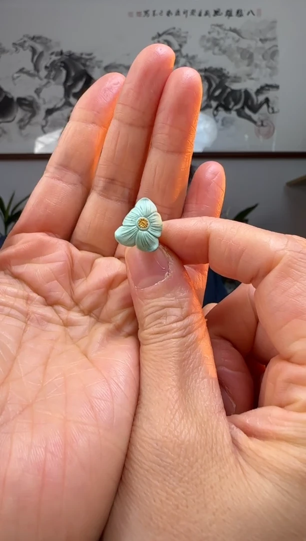 【闪购商品】绿松石卡子未镶嵌时尚百搭A1653