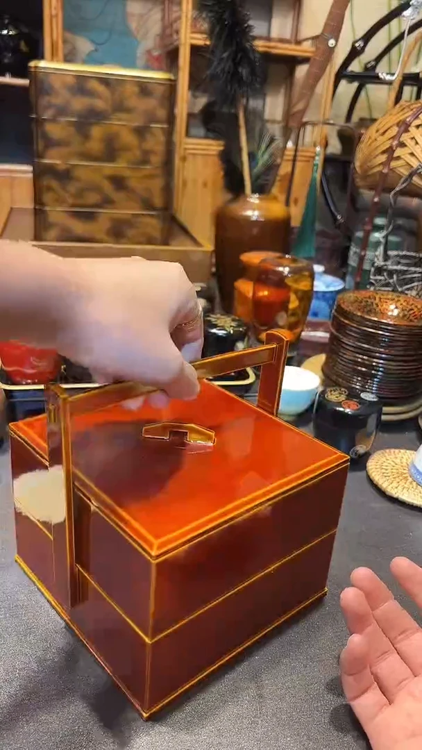 食盒  大漆漆器大漆漆器大漆漆器