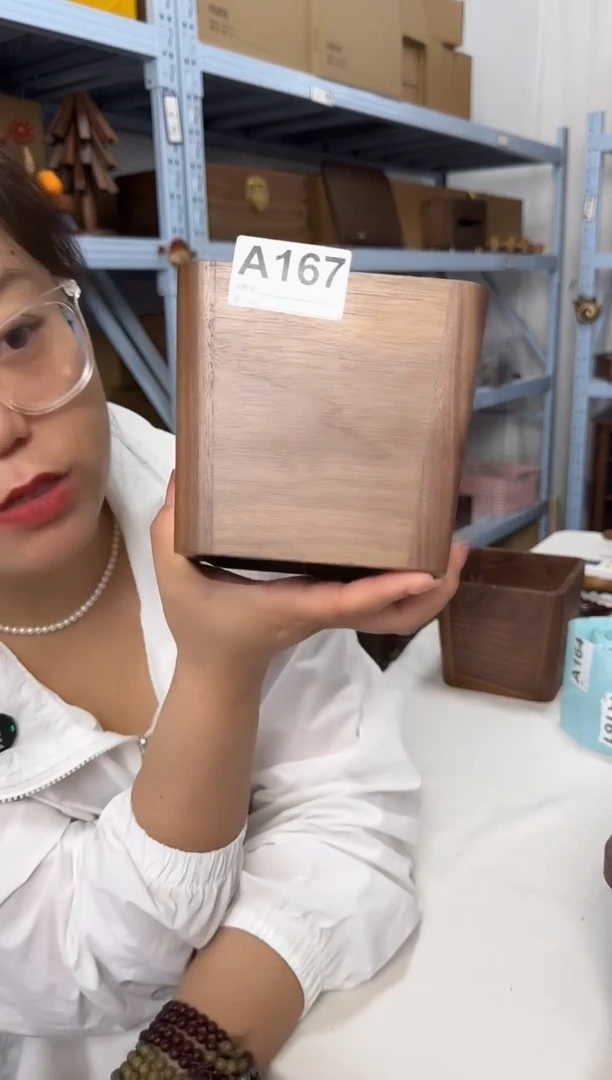 木167号大山纹桌面收纳桶