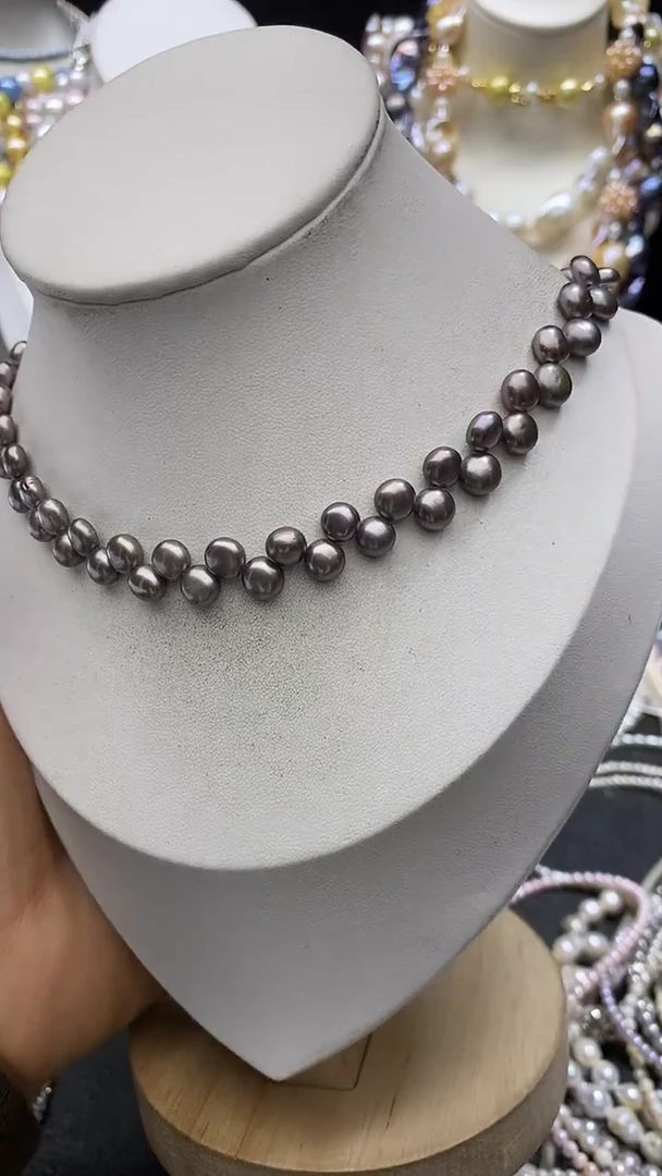 颈饰未镶嵌淡水珍珠多人