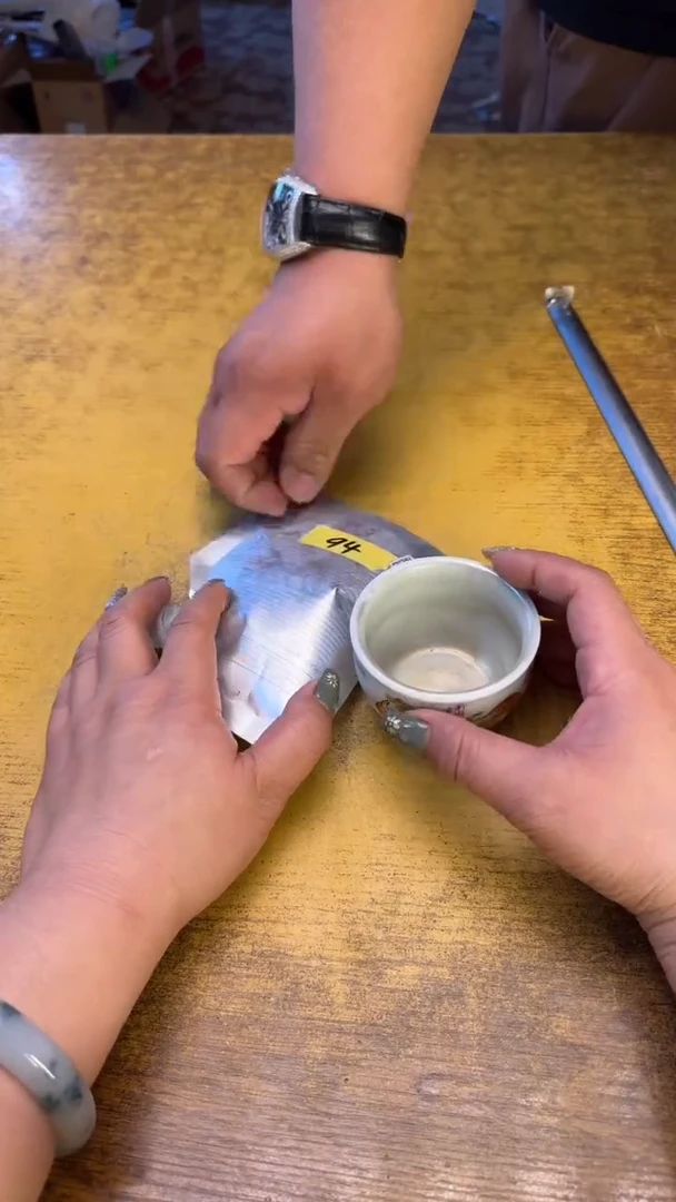 瓷器瓷器瑕疵脏旧94莱袋碗