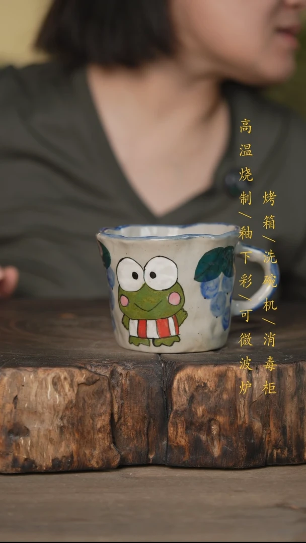 碗景德镇高温釉下彩可微波烤箱洗碗机