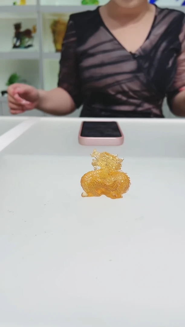 琉璃手工艺品古法琉璃小龙