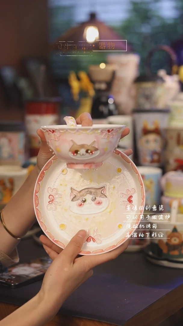 【闪购商品】景德镇可爱设计师款陶瓷