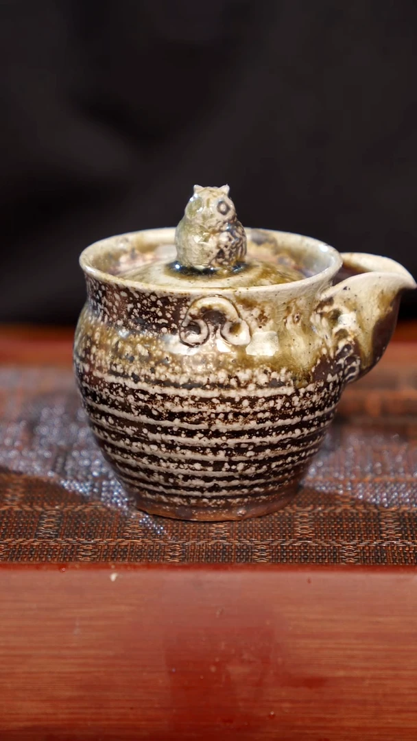 陶瓷奢瓷/瑞寅柴烧茶器（宝瓶）1388