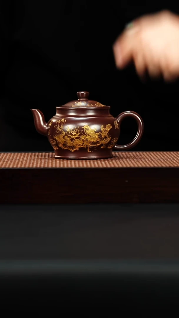 茶壶紫砂宜兴紫砂 宫灯