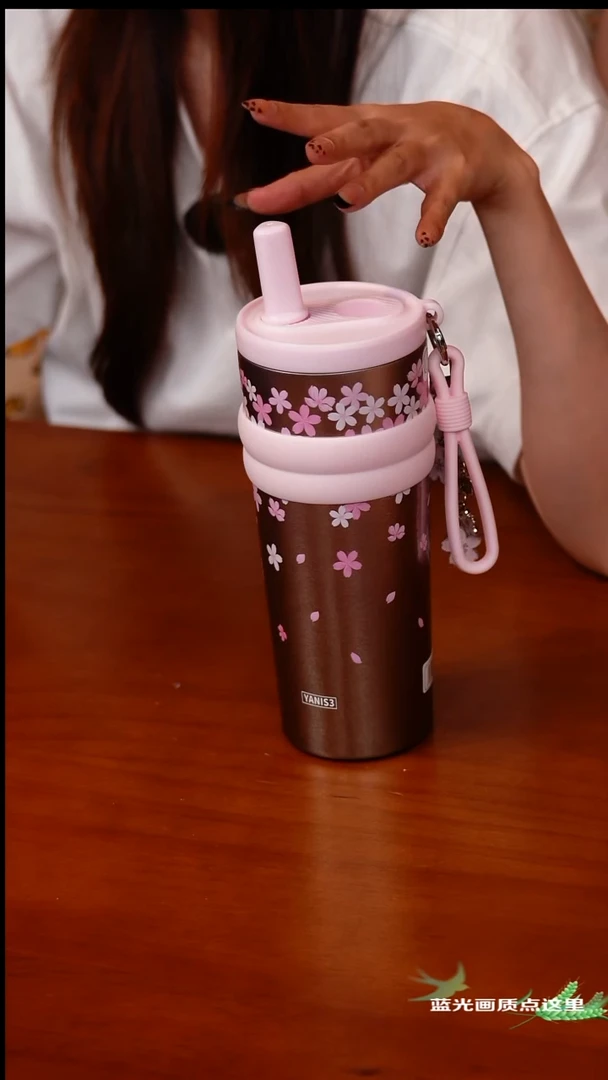 48 Yanis3纯钛保温杯550ml-落樱