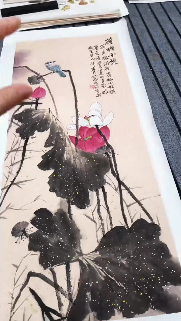 精品国画花鸟作品