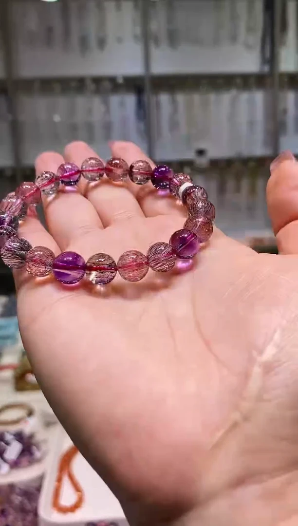 未镶嵌手链水晶多样性发其一超七9+