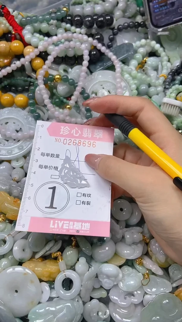 翡翠未镶嵌颈饰闪购0268696