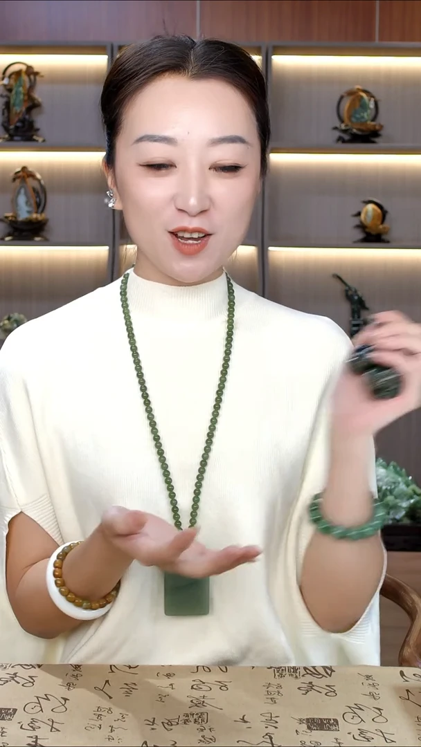 未镶嵌手串岫岩河磨玉（透闪石质玉）多样性发货其中发一