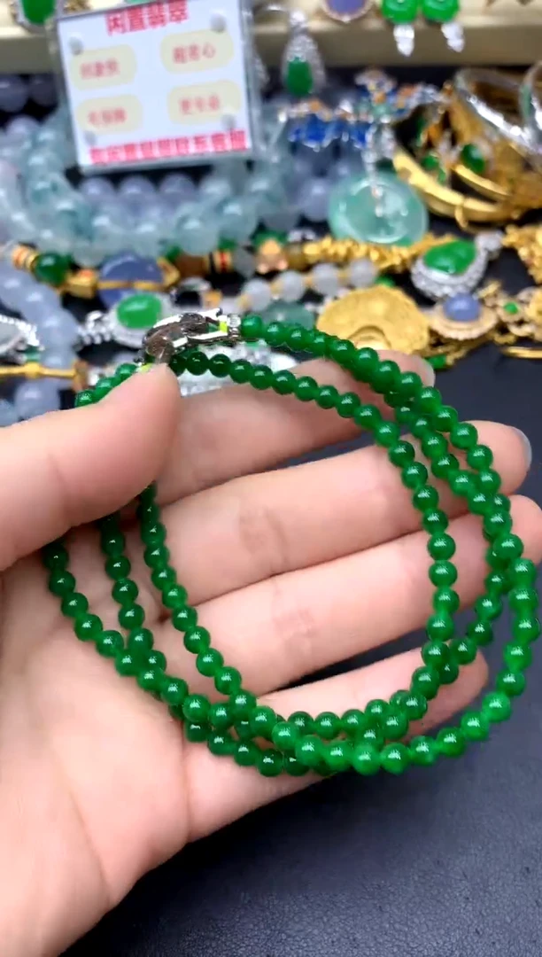 颈饰未镶嵌翡翠452 -中国好珍宝