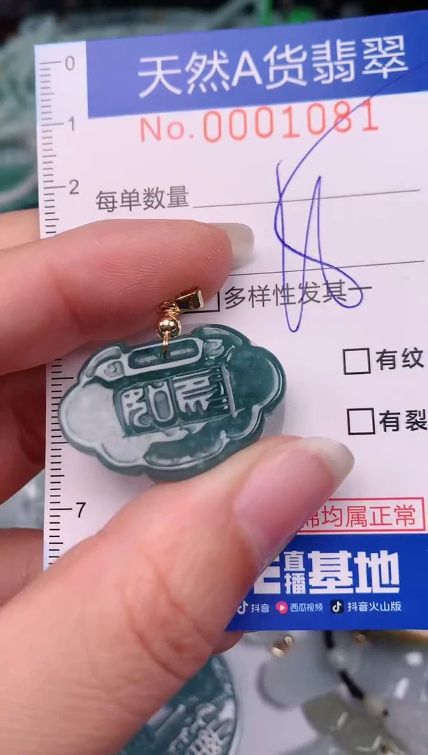 【闪购商品】翡翠颈饰未镶嵌00001081