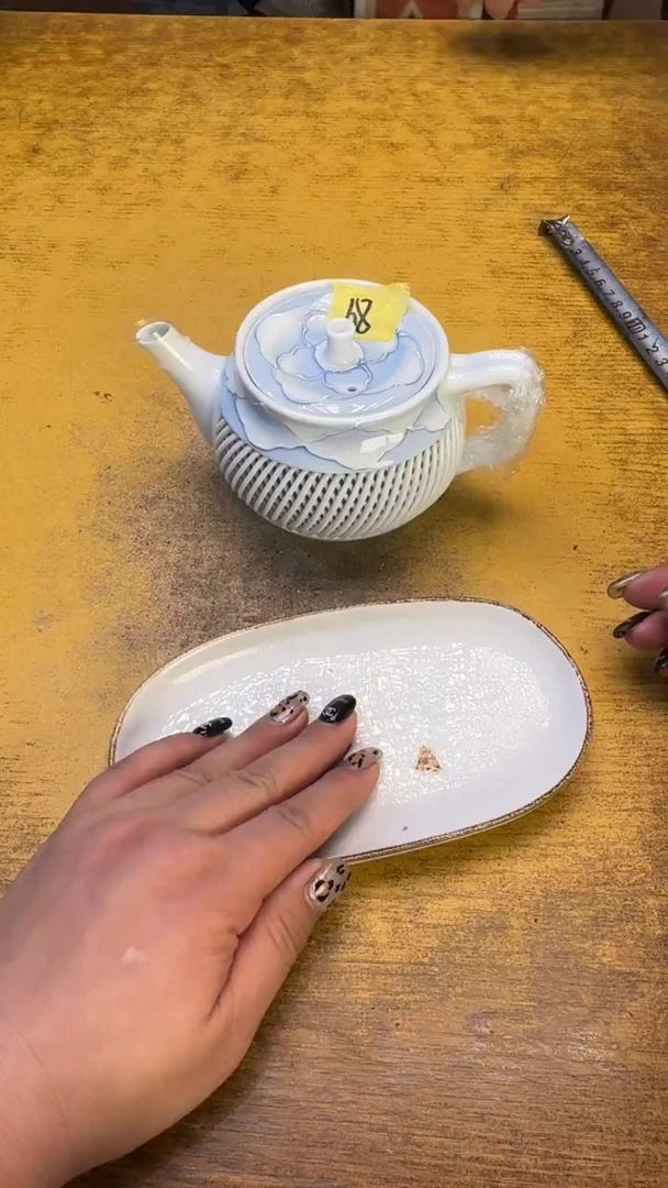 瓷器瓷器瑕疵破破68