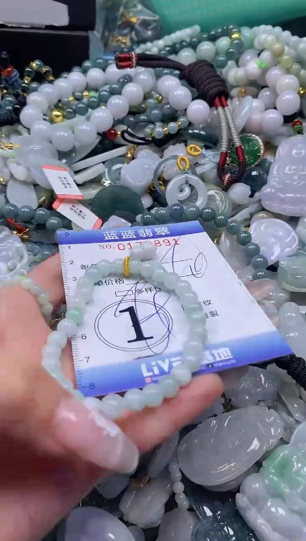 【闪购商品】翡翠颈饰未镶嵌闪购0172891多样性发其一